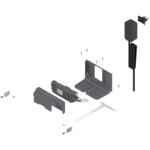 SERVO-DRIVE uno для напольных мусорных систем, штекер E, языковой пакет F