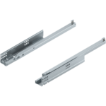 TANDEM Встроенный BLUMOTION частичное выдвижение, направляющая﻿, 30 кг, НД=400 мм, для Толщина панели 17-19 мм, под замки, левая/правая