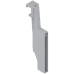 ORGA-LINE держатель поперечного разделителя, высота D, слева, справа, для TANDEMBOX antaro ящик с высоким фасадом