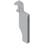 ORGA-LINE держатель поперечного разделителя, высота C, слева, справа, для TANDEMBOX antaro ящик с высоким фасадом