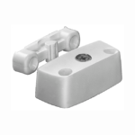 Корпус и ответная часть сверху на саморезы (Белый)