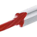 Сверло, Ø 5 мм, левое, L=57 мм, с конусом