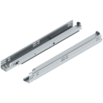 TANDEM TIP-ON полное выдвижение, направляющая﻿, 30 кг, НД=550 мм, для Толщина панели 17-19 мм, под замки, левая/правая
