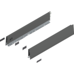 Царга MERIVOBOX, высота M (91 мм), НД=500 мм, левая/правая/ орион серый, матовый