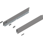 Царга MERIVOBOX, высота N (68.5 мм), НД=500 мм, левая/правая/ индиум серый матовый