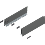 Царга MERIVOBOX, высота M (91 мм), НД=350 мм, левая/правая/ орион серый, матовый