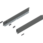 Царга MERIVOBOX, высота N (68.5 мм), НД=500 мм, левая/правая / Орион серый, матовый