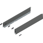 Царга MERIVOBOX, высота M (91 мм), НД=600 мм, левая/правая/ орион серый, матовый