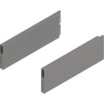 MERIVOBOX BOXCAP, НД=300 мм, высота E, левый/правый/ индиум серый матовый