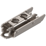 CLIP ответная планка, прям., 3 мм, сталь, для крепления на саморезы, Регулировка по высоте: эксцентрик