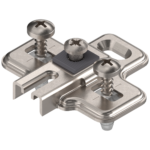 MODUL ответная планка, крест., 0 мм, сталь, с распорными дюбелями EXPANDO, Регулировка по высоте: продольное отверстие