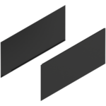 LEGRABOX Элемент декора, высота F (241 мм), НД=500 мм, прав.+лев.