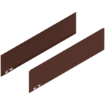 LEGRABOX Элемент декора, высота K (128.5 мм), НД=500 мм, прав.+лев.