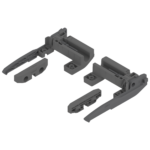 Фиксатор для выдвижной полки, толщина панели F 19 мм