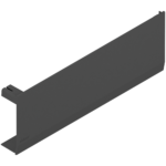 Заглушка для силового механизма AVENTOS HF/HS/HL top, прав. (темно-серый)