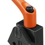 Узкий откидной упор с зажимным рычагом для MINIPRESS M, лев.