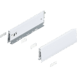 Царга MERIVOBOX, высота M (91 мм), НД=300 мм, левая/правая Белый шелк, матовый