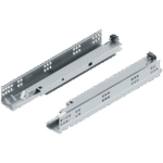 TANDEM TIP-ON полное выдвижение, направляющая﻿, 30 кг, НД=350 мм, для Толщина панели 17-19 мм, под замки, левая/правая