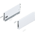 Царга MERIVOBOX, высота K (129 мм), НД=300 мм, левая/правая Белый шелк, матовый