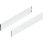 MERIVOBOX BOXCAP, НД=600 мм, высота E, левый/правый Белый шелк, матовый