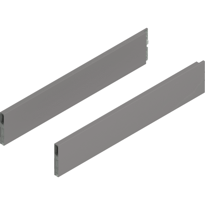 MERIVOBOX BOXCAP, НД=550 мм, высота E, левый/правый индиум серый матовый - Image 1