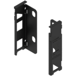 LEGRABOX держатель задней стенки из ДСП, высота M (106 мм), левый/правый Карбоновый черный, матовый