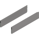 MERIVOBOX BOXCAP, НД=500 мм, высота E, левый/правый индиум серый матовый