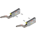 Подъемный механизм AVENTOS HK top, силовой механизм (комплект), коефф. мощ.=420-1610 (при 2 шт.), на саморезы, для TIP-ON