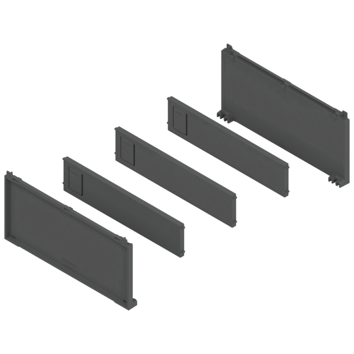 Комплект для бутылок AMBIA-LINE, от ширины корпуса 200 мм, для LEGRABOX/MERIVOBOX Орион серый, матовый - Image 1