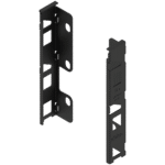 LEGRABOX держатель задней стенки из ДСП, высота K (144 мм), левый/правый Карбоновый черный, матовый