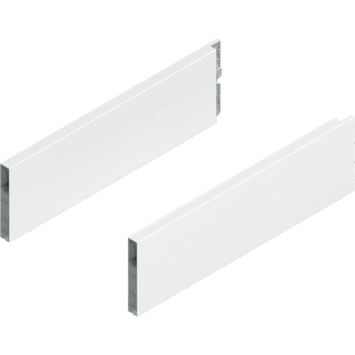MERIVOBOX BOXCAP, НД=350 мм, высота E, левый/правый Белый шелк, матовый - Image 1