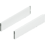 MERIVOBOX BOXCAP, НД=450 мм, высота E, левый/правый Белый шелк, матовый