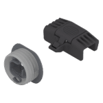 Поводок для внутренних ящиков, для LEGRABOX/MERIVOBOX Терра-черный, мат. / темно-сер.