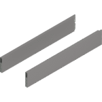 MERIVOBOX BOXCAP, НД=600 мм, высота E, левый/правый индиум серый матовый