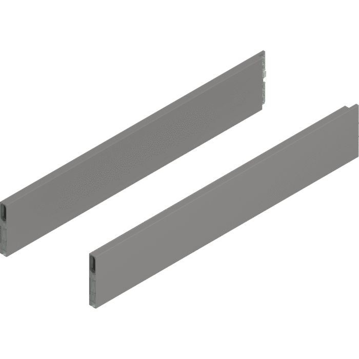 MERIVOBOX BOXCAP, НД=600 мм, высота E, левый/правый индиум серый матовый - Image 1