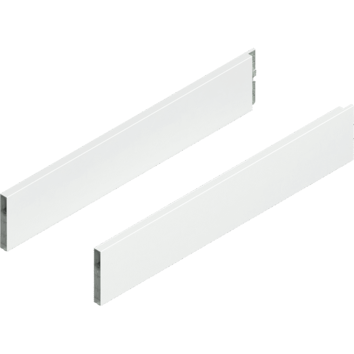 MERIVOBOX BOXCAP, НД=550 мм, высота E, левый/правый Белый шелк, матовый - Image 1