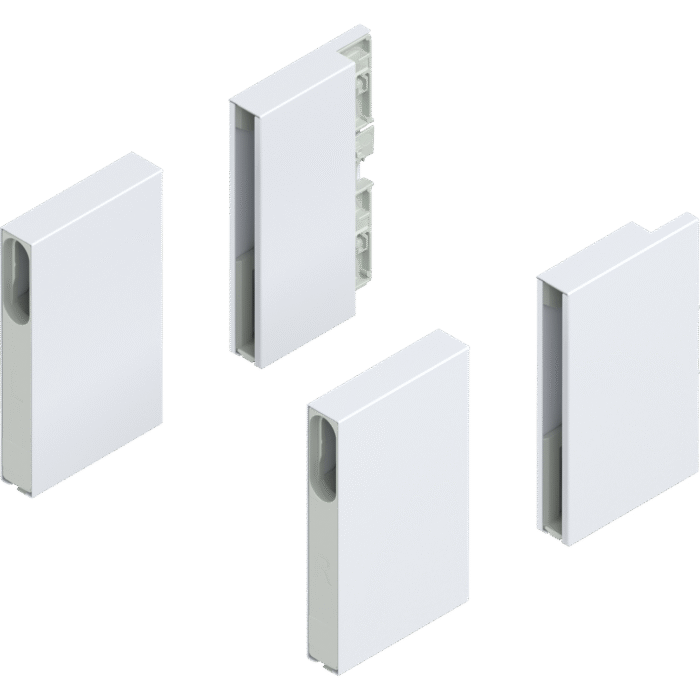MERIVOBOX BOXCOVER, высота E, передний / задний, , прав.+лев. Белый шелк, матовый - Image 1