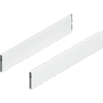 MERIVOBOX BOXCAP, НД=500 мм, высота E, левый/правый Белый шелк, матовый