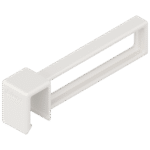 Продольный разделитель для поперечного релинга AMBIA-LINE, для LEGRABOX pure Белый шелк, матовый