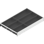 AMBIA-LINE лоток для столовых приборов, для LEGRABOX/MERIVOBOX стандартный ящик, пластмасса/сталь, 6 лотков для столовых приборов, НД=500 мм, ширина=300 мм