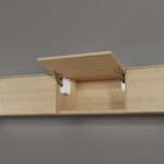 Комплект AVENTOS HК-S C+E TIP-ON (Белый шелк)